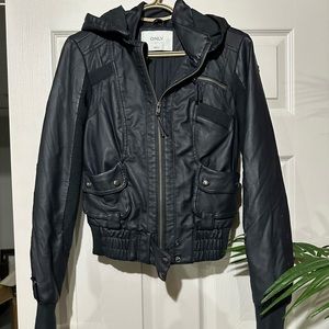 ONLY faux leather jacket
